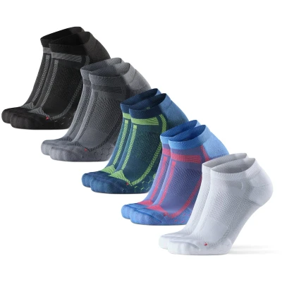 Afbeelding van Danish Endurance LONG Distance Running Lowcut 5 PACK Enkelsokken, Maat: 39 42, Multicolored