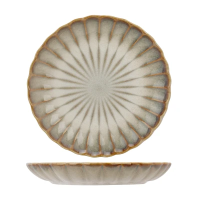 Afbeelding van Cosy &amp; Trendy Ontbijtborden / Dessertborden Astera Pearl Beige ø 21 cm 4 Stuks