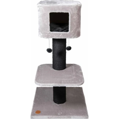 Afbeelding van Jack And Vanilla Krabpalen Krabpaal Judy Grijs/zwart 60x60x115cm 42/0117 176231
