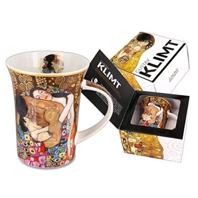 Afbeelding van CARMANI Porseleinen mok versierd met &#039;The Family&#039; van Gustav Klimt 350 ml