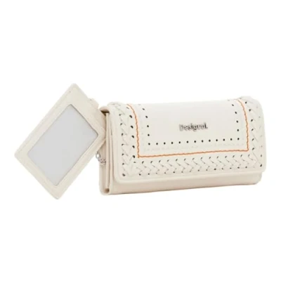 Afbeelding van Desigual Portemonnee Trama Mariona Long Wallet Crudo Crème