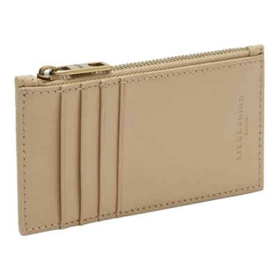 Afbeelding van Liebeskind Zachte nappa portemonnee voor dames, Beige
