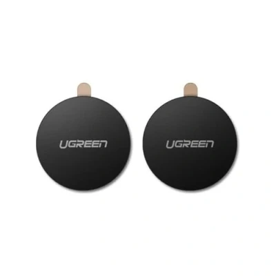 Afbeelding van Magneet plaatjes 2 st. Universeel Zwart