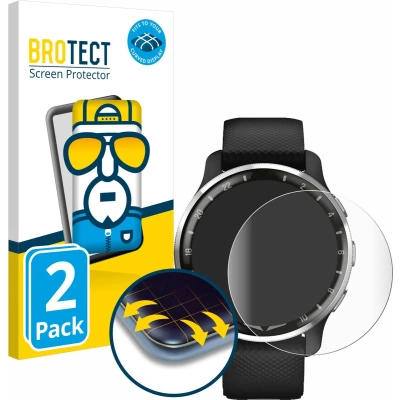 Afbeelding van BROTECT Screenprotector voor Garmin D2 Air X10 Folie Beschermfolie transparant volledig dekking (2 Stuks)