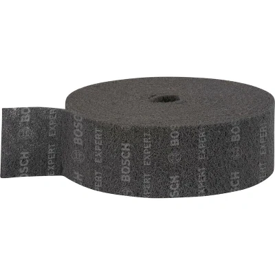 Image de BOSCH 2608901228 Expert N880 rouleau non tissé pour ponçage manuel 115 mm x 10 m moyennement grossier S