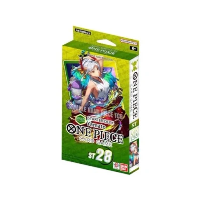 Afbeelding van One Piece Card Game Starter Deck ST28 Green/Yellow Yamato TCG Kaartspel Speelklaar Engelstalig