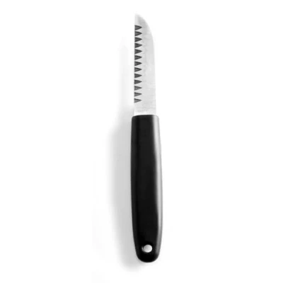 Afbeelding van Decoratiemes Hendi RVS 20cm Decoratief mes / Decomes voor geribbelde groente, courgette, wortel