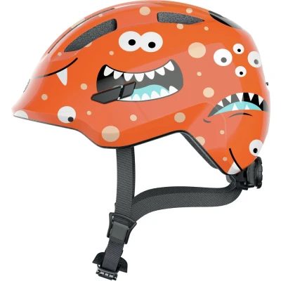 Afbeelding van Abus Smiley 3.0 Fietshelm Verstelbaar Orange Monster M (50 55 cm)