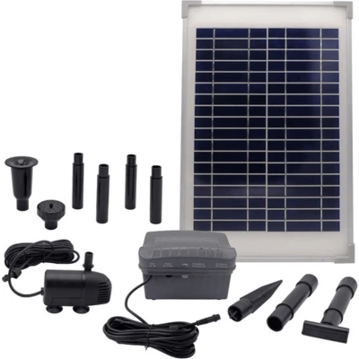 Afbeelding van SolarMax 600 incl. solarpaneel, pomp en accu Ubbink