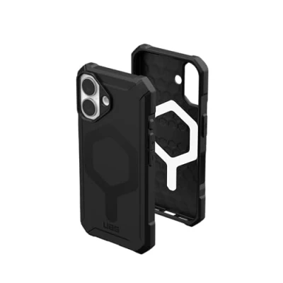 Image de UAG Essential Armor Series Coque de protection pour téléphone portable compatibilité avec MagSafe noir Apple iPhone 16