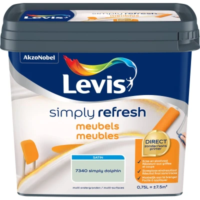 Afbeelding van Levis Simply Refresh Meubels Satin Dolphin 0.75L