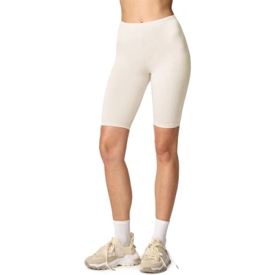 Afbeelding van Merry Style MS MS10 145 LE Dames Leggings Sport Vrijetijdsbroek Kort Viscose Sporbroek Yogabroek Ecru M