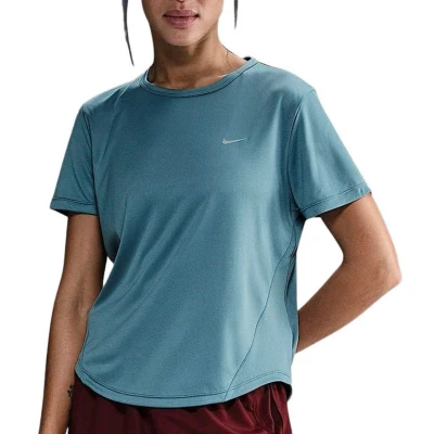 Afbeelding van Nike Performance Tempo TOP Sport Tshirt, Dames, Maat: XS, Smokey blue/reflective silver