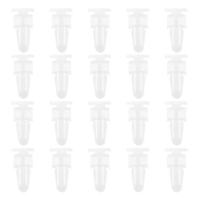 Afbeelding van VGOL 30 stuks deurdrempelstripclips 51471928808 geschikt voor 3 serie E36 E46 kunststof sierlijst, bevestigingsclip wit