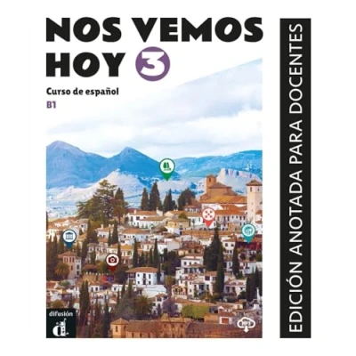 Afbeelding van Nos vemos hoy 3 B1. Edición anotada para docentes