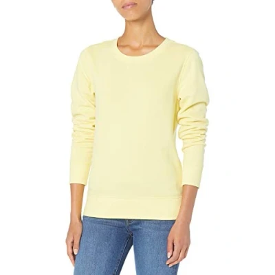 Image de Amazon Essentials Chandail en coton molletonné à col ras du cou tissu bouclette pour femme (disponible grande taille),