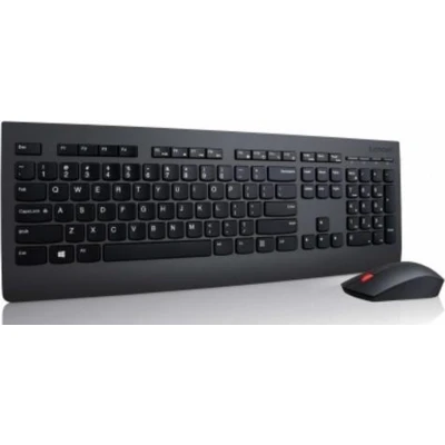 Afbeelding van Lenovo 4X30H56800 RF Draadloos QWERTY Belgisch Zwart toetsenbord