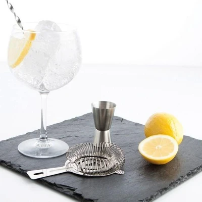 Afbeelding van Quid Cocktail Set Mi Bar Roestvrij Staal (27Cm 19 X 10 2 Cm 2/4 Cl) (3 Pcs)