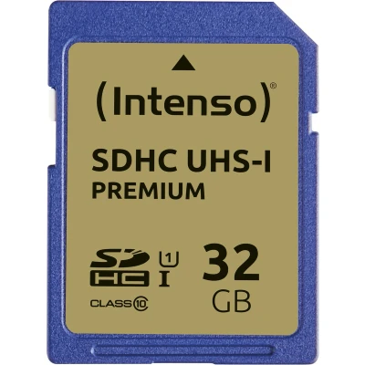 Afbeelding van (Intenso) SDHC kaart UHS 1 Premium 32GB Class 10 (3421480)