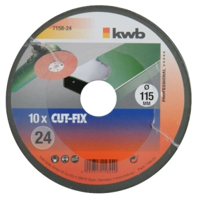 Afbeelding van KWB Fiberschijven 115mm K24 10 Stuks