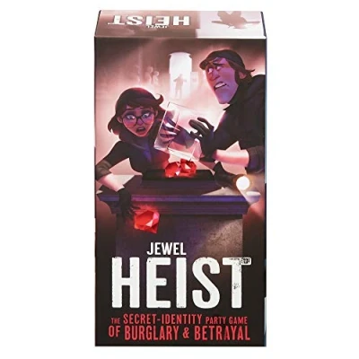 Afbeelding van Mattel™ JEWEL HEIST Strategiespel Kaaten Spellen Familie spel 4 8 personen