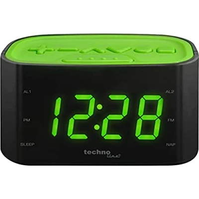 Image de WT 465 vert radio réveil alarme blanc 14 x 88 7 cm