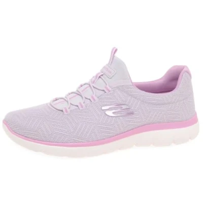 Afbeelding van Skechers Baskets Summits Artistry Chic pour femme, Bordure en maille lavande, 41 EU
