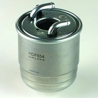 Afbeelding van DELPHI HDF654 Brandstoffilter Pijpfilter MERCEDES BENZ: C Class Saloon, E T modell