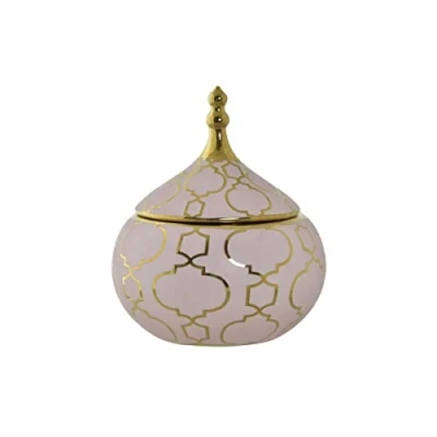 Afbeelding van Doos Juwelenkistje DKD Home Decor Porselein Orientaals (14 x 14 17 cm)