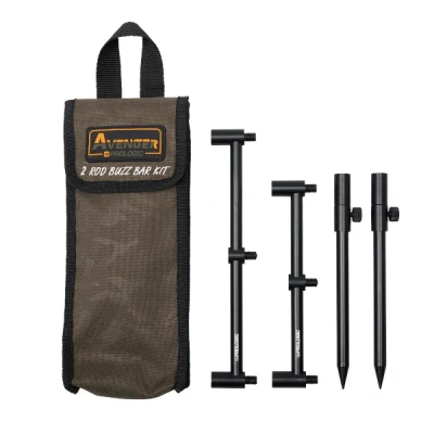 Afbeelding van Prologic Avenger Buzz Bar Kit &amp; Carrycase 2 Rod Buzzerbars