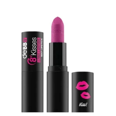 Afbeelding van Debby milano 8H Kisses Longlasting Mat Lipstick 12, Cyclamen 4.5 gr