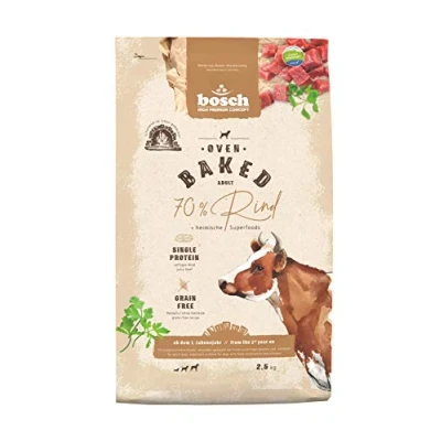 Afbeelding van Bosch Dog HPC Ovengebakken Rundvlees 2,5kg
