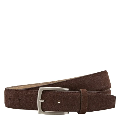 Afbeelding van Castelijn &amp; Beerens Suede Herenriem mocca
