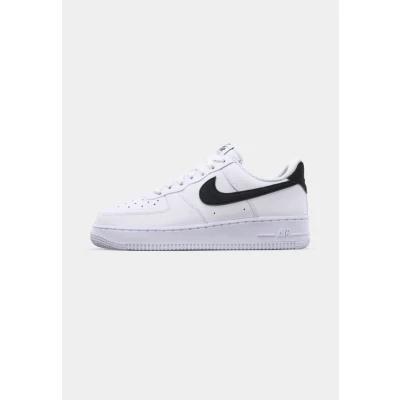 Afbeelding van Nike Sportswear AIR Force 1 &#039;07 Sneakers laag, Heren, Maat: 44, White/black Leer en imitatieleer