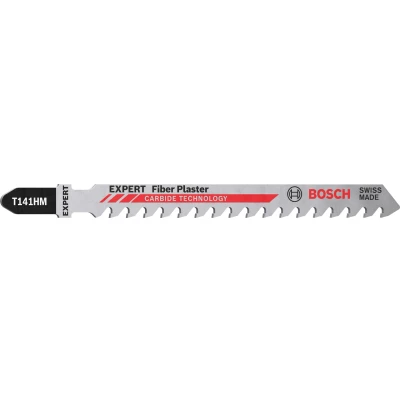 Afbeelding van Bosch Decoupeerzaagblad fiber and plaster T 141 HM blister van 3 bladen