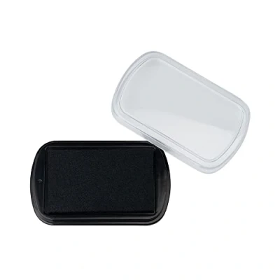 Afbeelding van Ideen mit Herz Stempelkussen, sneldrogend, waterdicht, 7,5 x 4,3 cm, zwart