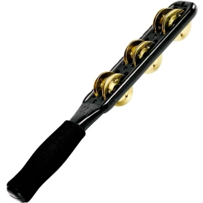 Afbeelding van Meinl JG1B jingle Stick Brass Black sticks