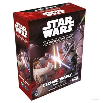 Afbeelding van Asmodee Star Wars: The Deckbuilding Game Clone Wars, uitbreiding kaartspel voor 2 spelers, 12+ jaar, editie in het Italiaans