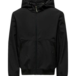 Afbeelding van Only &amp; Sons Jas Onsbowie Softshell Bomber Otw Noos 22029276 Black Mannen Maat XXL