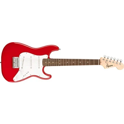 Afbeelding van Squier Mini Strat V2 Dakota Red ST Style elektrische gitaar