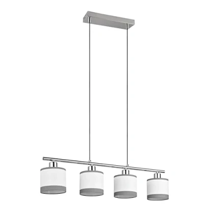 Afbeelding van REALITY DAVOS Hanglamp Chroom excl. 4x E14 4W