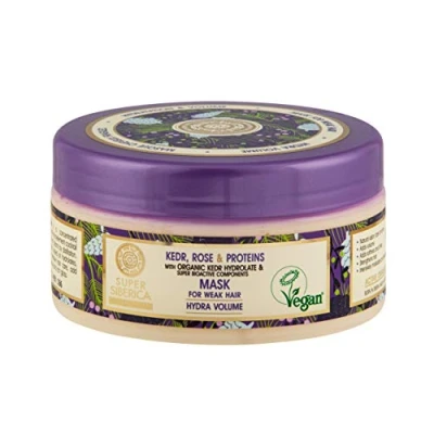 Afbeelding van Natura Siberica Super Kedr, Rose &amp; Proteïne. Masker voor zwak haar, 300 ml