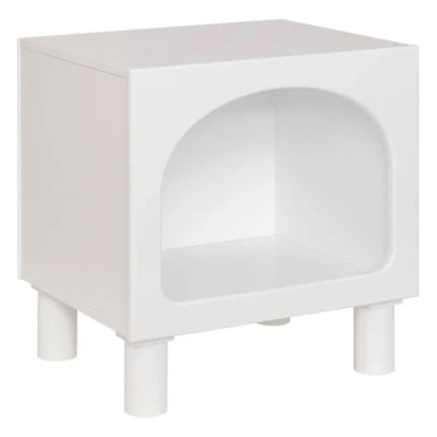 Afbeelding van Atmosphera Kids Tara Nachtkastje Nachttafel 40x32x42cm Kinderkamer Wit