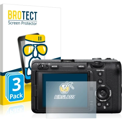 Afbeelding van BROTECT Screenprotector voor Sony Alpha FX30 Cinema Line Folie Beschermfolie Beschermglas transparant (3 Stuks)