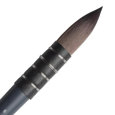 Afbeelding van Winsor &amp; Newton Pro Aquarel penseel, synthetisch, medium veer