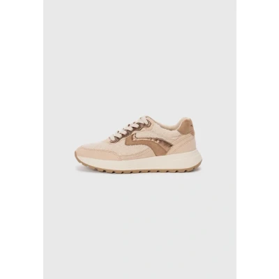 Afbeelding van Tamaris Sneakers laag, Dames, Maat: 36, Beige Schoenen