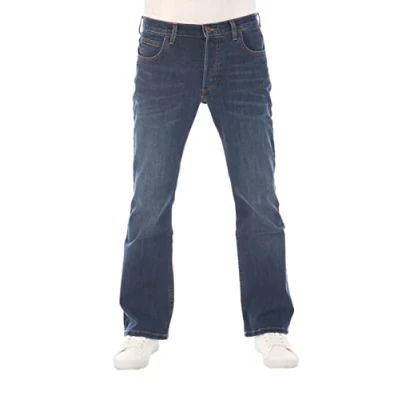 Afbeelding van Lee Denver Heren Jeans Stretch Katoen Denim Blauw Maat W30 W31 W32 W33 W34 W36 W38 W40 W42 W44, Dark Westwater (Lss1sjnz3)