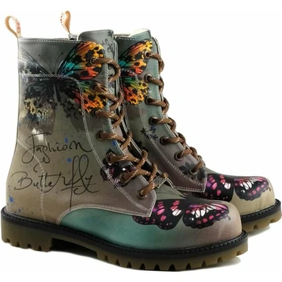 Afbeelding van GOBY Fashion Butterfly Boots Sneakers Laarzen Hoge kwaliteit Handmade Maat 35