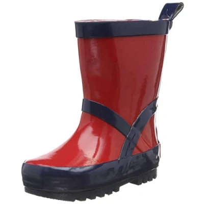 Afbeelding van Playshoes Regenlaarzen Rood/marineblauw Maat 24/25