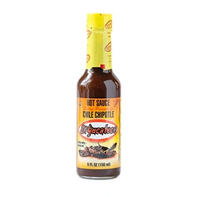 Afbeelding van Chipotle chilisaus, fles 150 ml Salsa Picante de EL YUCATECO